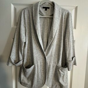 Banana Republic Light Gray Blazer